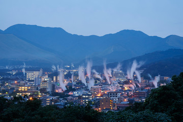 大分県　温泉町