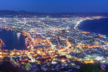 函館市　函館山夜景