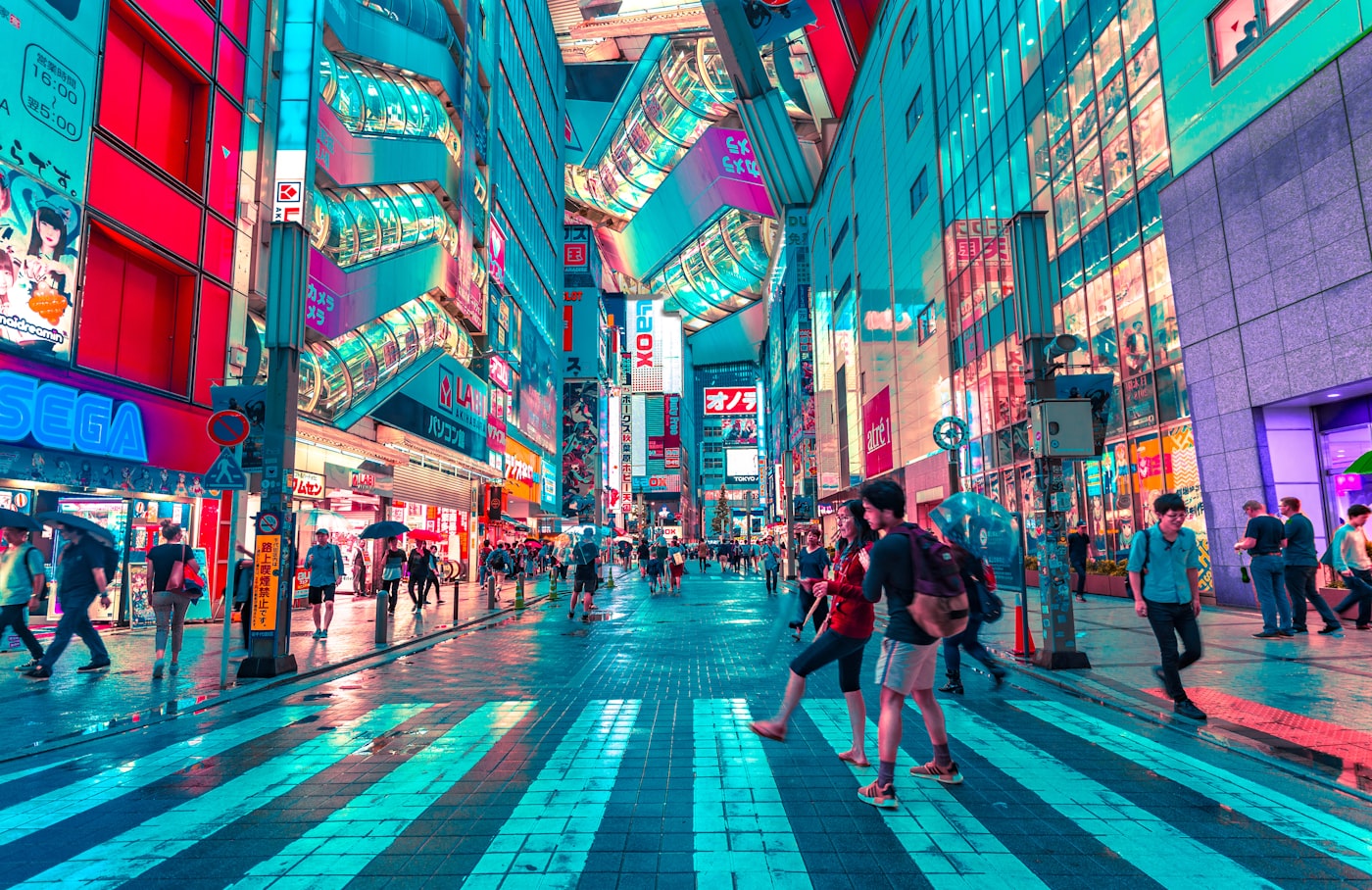 Nakasu yatai street food stalls at night
