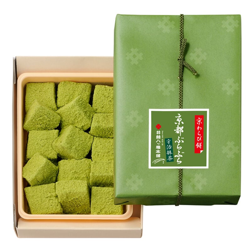 Matcha wagashi sweets