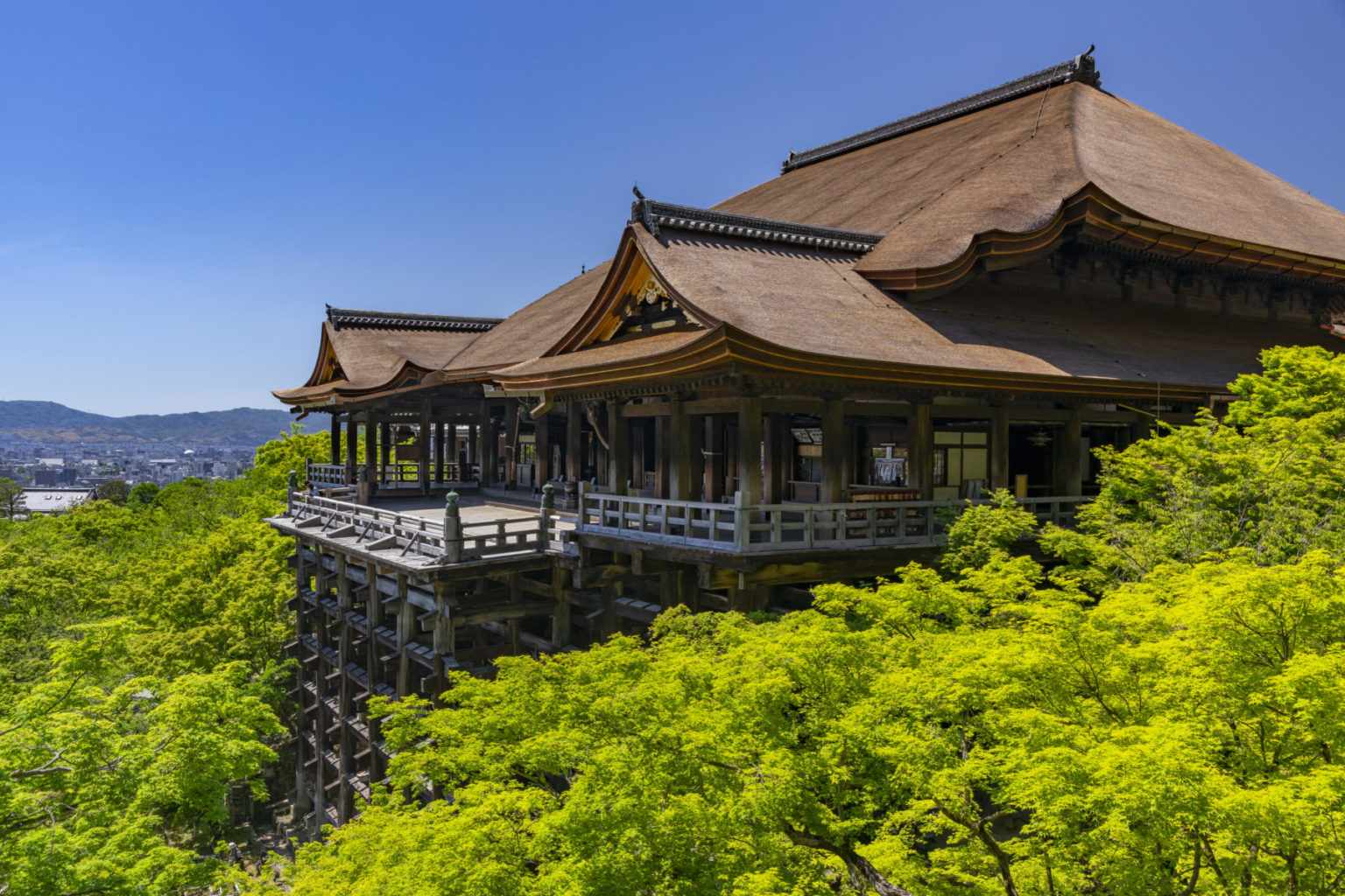 Kiyomizudera Temple stage