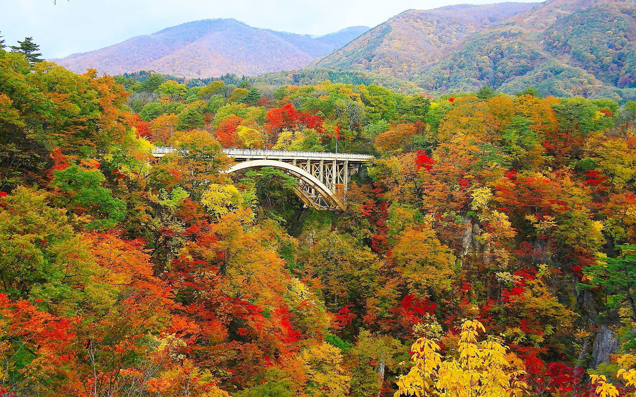 Naruko Onsen Gorge