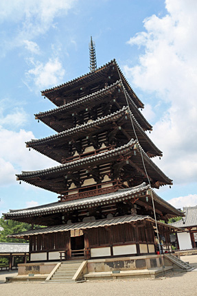 horyuji world oldest wooden temple
