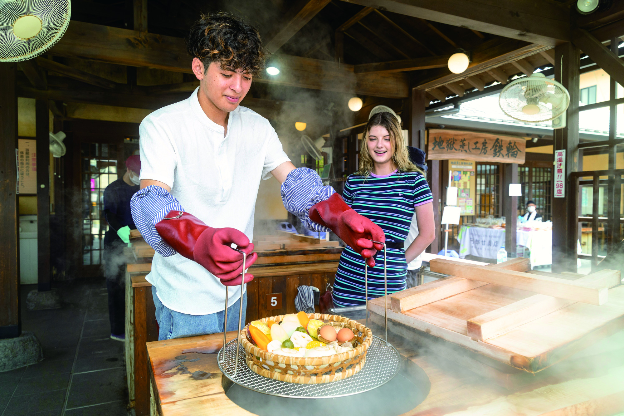 Jigoku Mushi Pudding